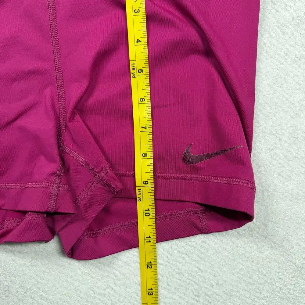 Nike Pro Women’s Compression Shorts Lot of 2 Size Large Pink Black Dri-FIT 3”